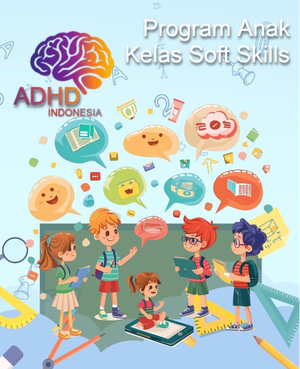Program ADHD Indonesia Kabupaten Lombok Tengah Kelas Soft Skills Anak ADHD