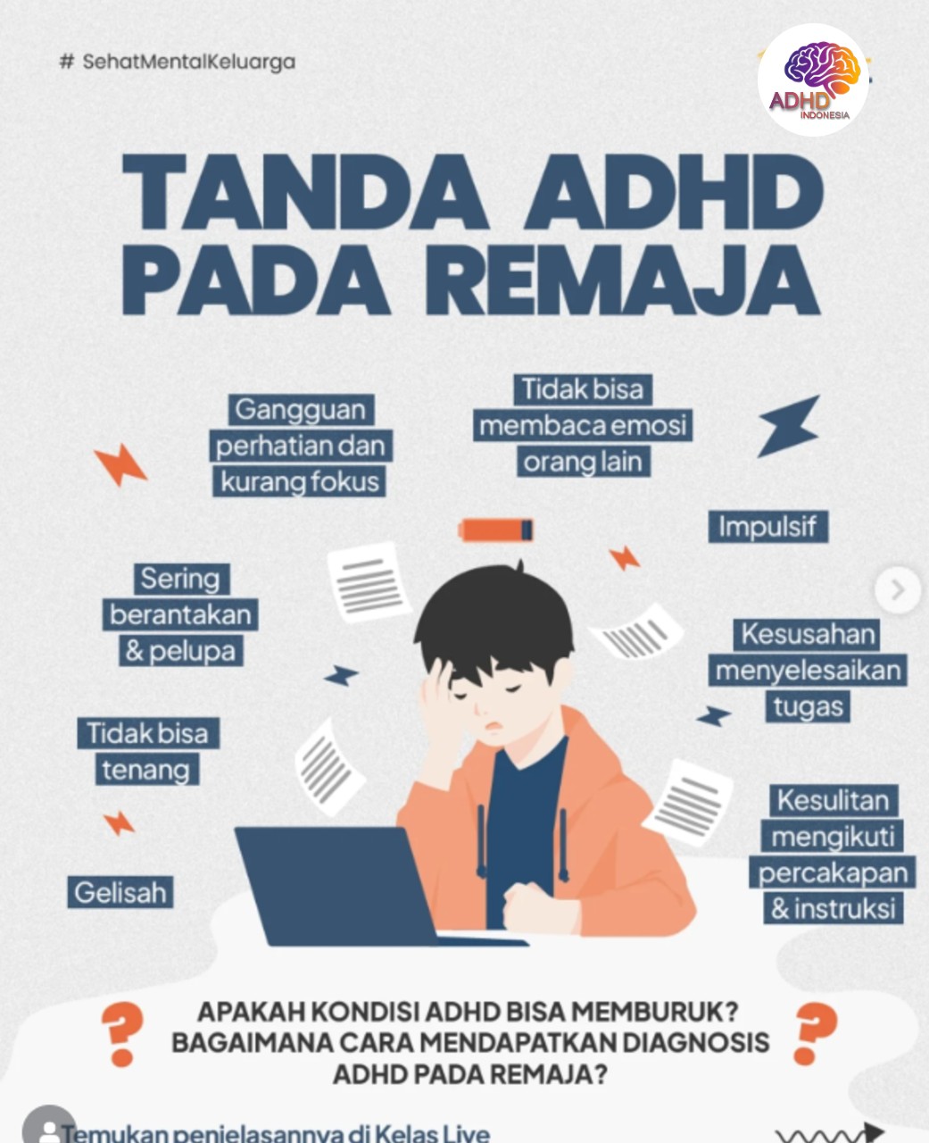 Screening ADHD Non-Diagnostik: Edukasi Awal bagi Orang Tua di Kabupaten Lombok Tengah